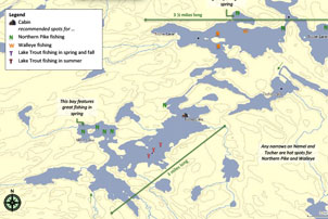 Nemei Lake Map