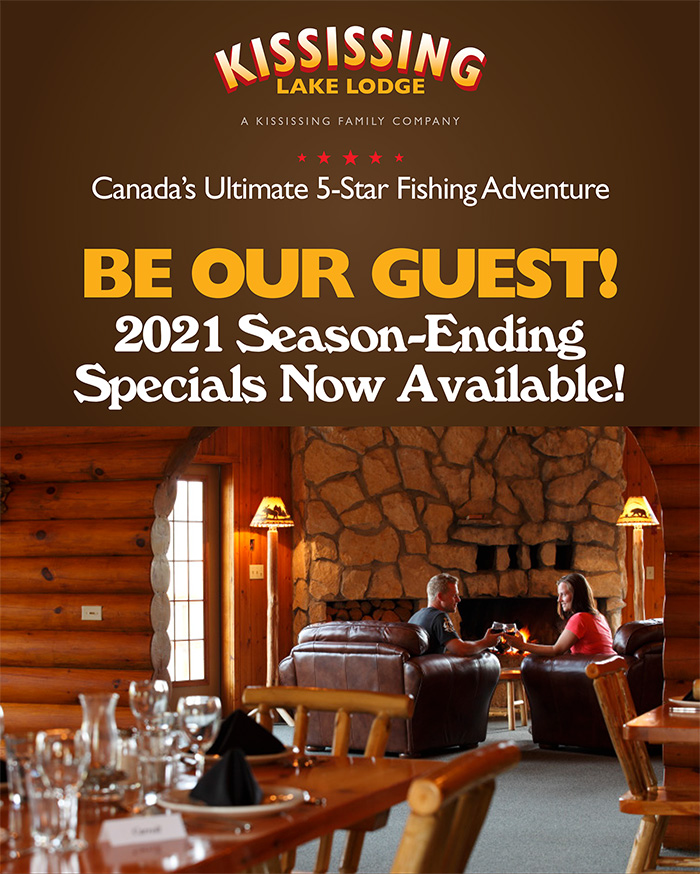 Kississing Lake Lodge - Canada's Ultimate 5-Star Fishing Adventure - Welcome Back!