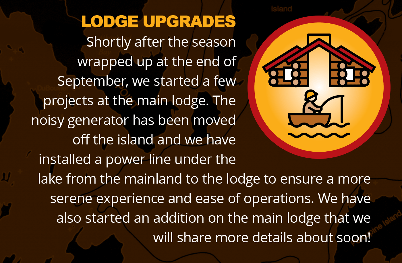Lodge Upgrades