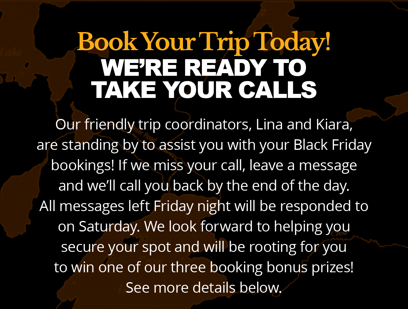 Book Your Trip!