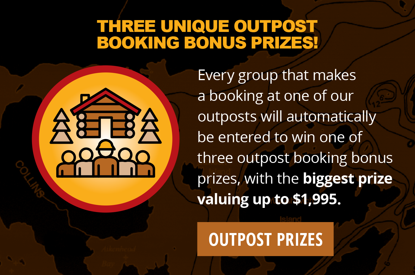 Three Unique Outpost Booking Prizes!