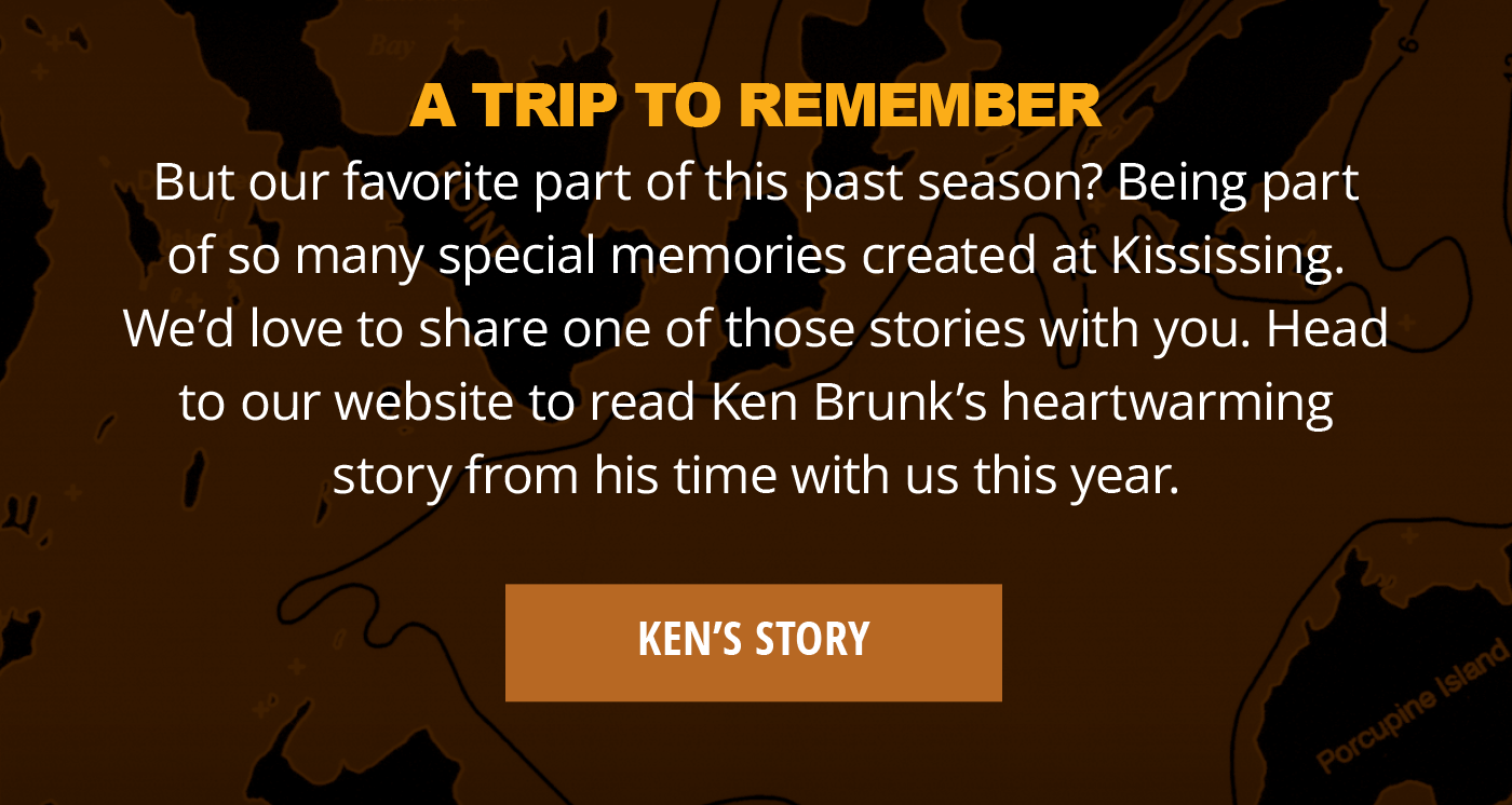 A TRIP TO REMEMBER! Read Ken's Story!