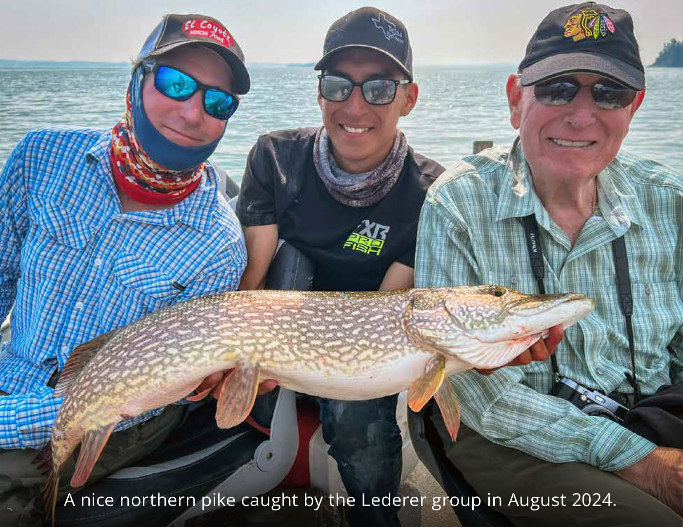 Pike caught by the Lederer Group 2024