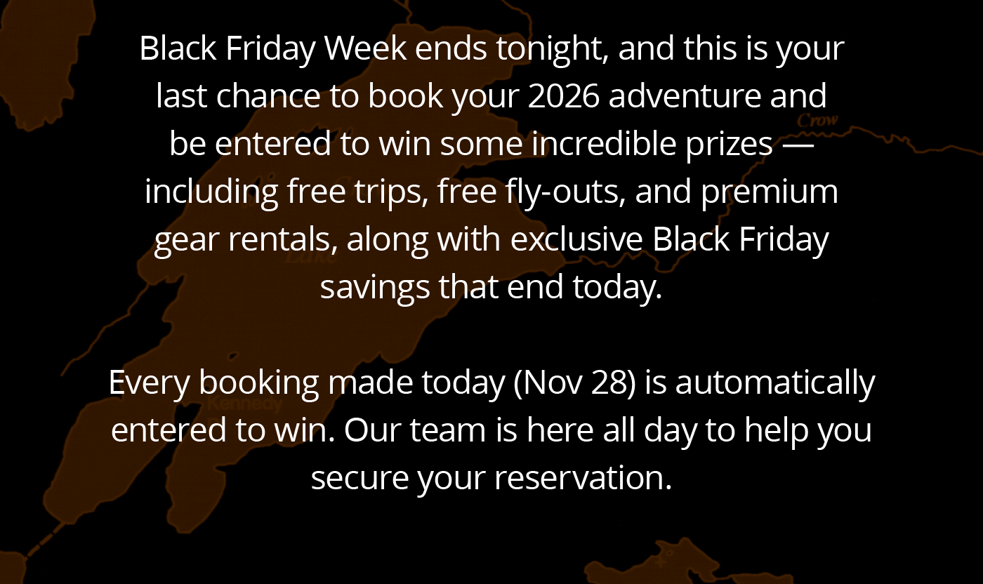 Black Friday Week ends tonight