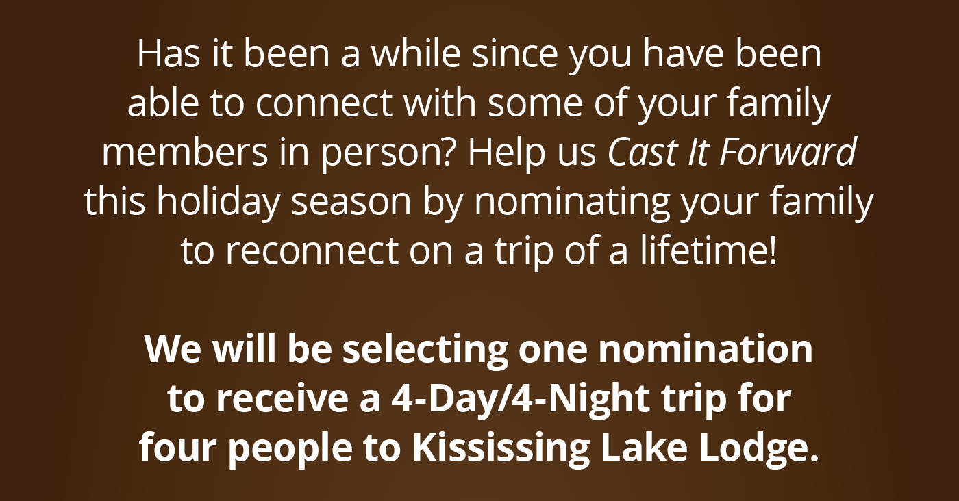 Has it been a while since you've been able to connect?