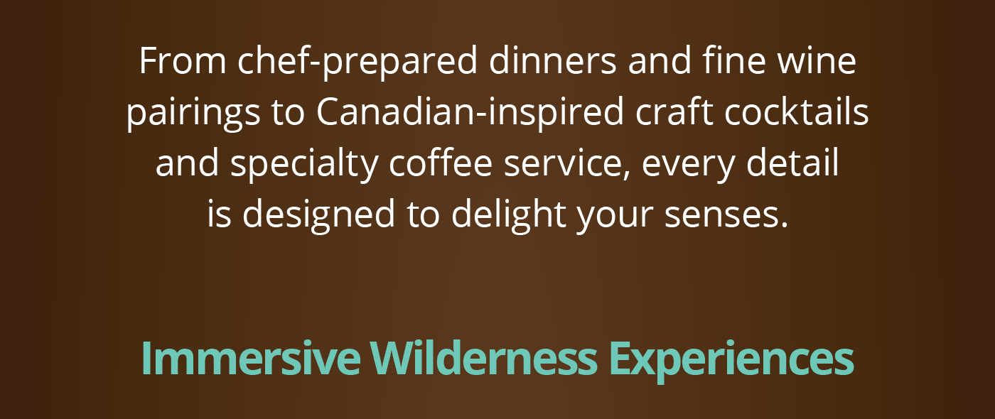 From chef-prepared dinners and fine wine pairings