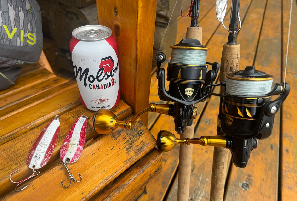 Fishing Gear and a Canadian