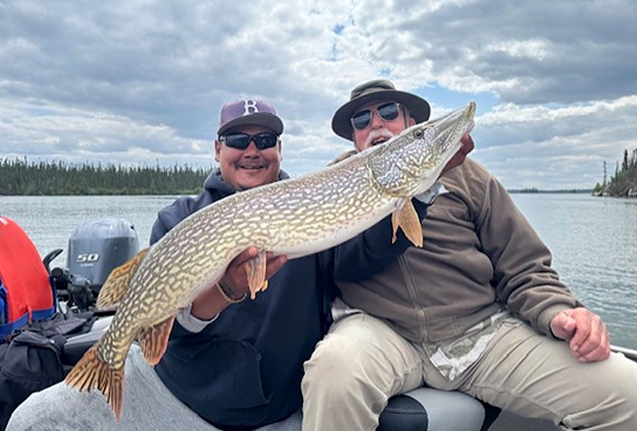 Patty caught a big one