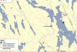 Phelan Lake Map
