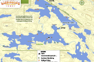 Siers Lake Map