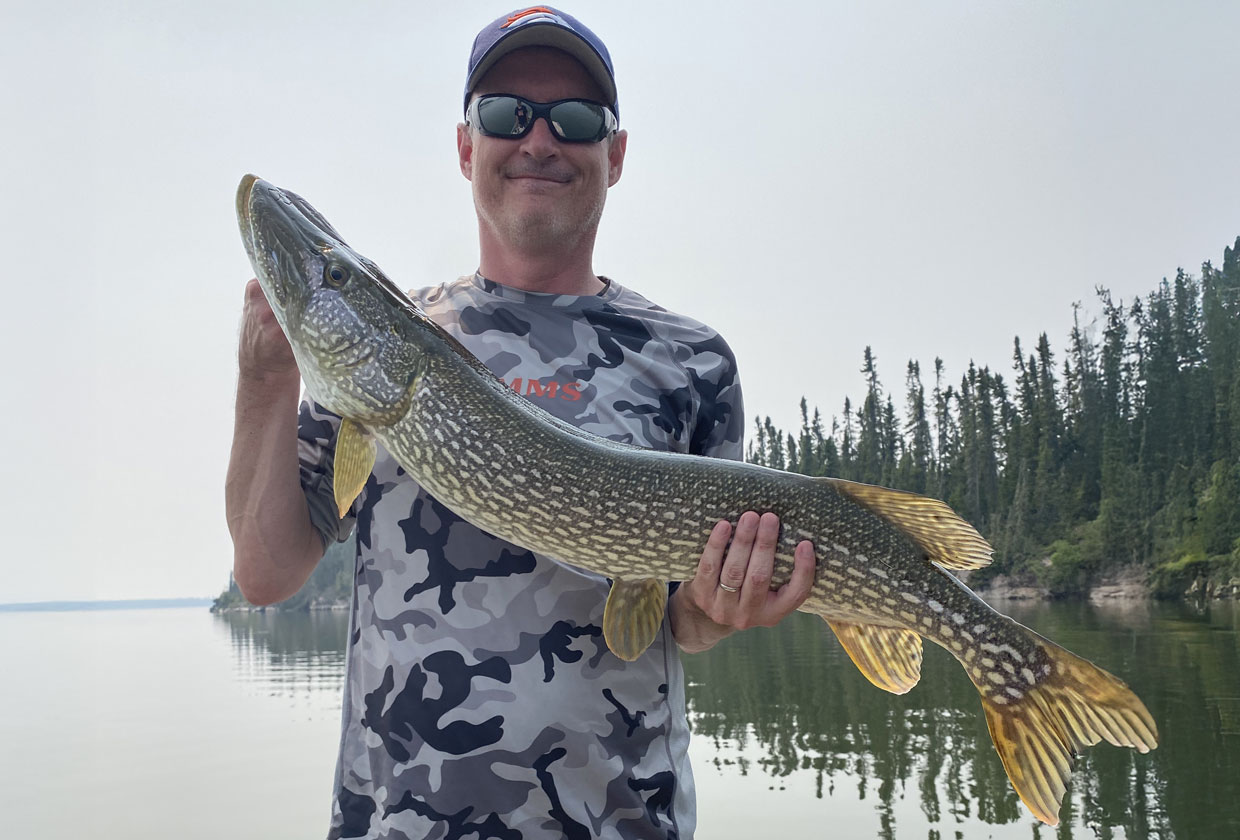 Showing off their big catch!